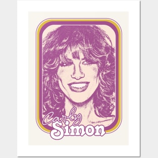 Carly Simon // 80s Style Fan Art Design Posters and Art